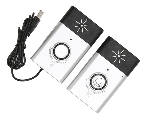 Timbre Inalámbrico De 467 Mhz Con Transmisión De Larga Distancia De 2 Vías