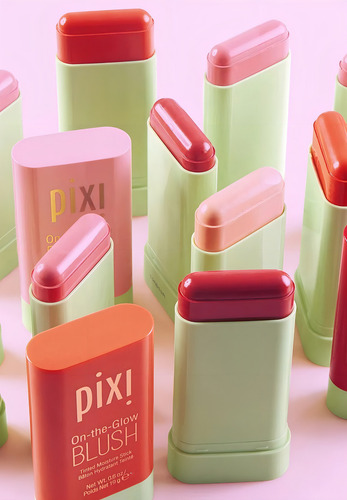 Rubor En Barra Pixi Beauty On-the-glow Blush Tono: Ruby Ruby