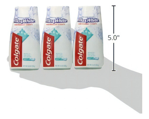 Colgate Maxwhite - Pasta De Dientes Con Mini Tiras Brillante