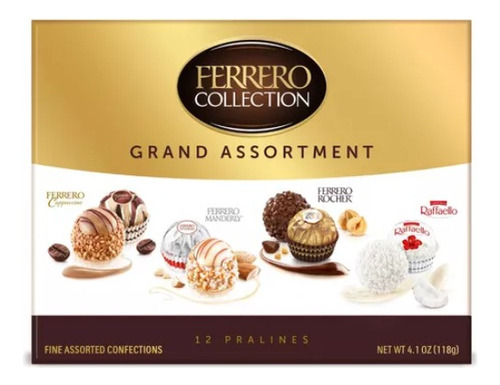 Ferrero Rocher Collection Grand Assortment 118gr 12 Pralines