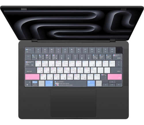 Casebuy Premium Mac Os Funda Para Teclado Atajos Compatible