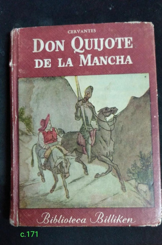Cervantes / Don Quijote De La Mancha / Biblioteca Billiken