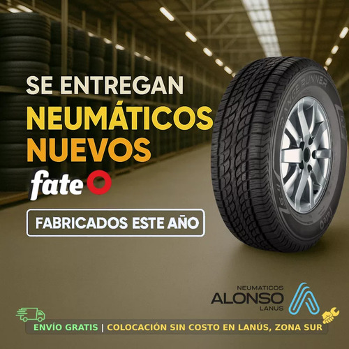 Fate 205 R16 Range Runner Ht - Kit X 4 Cubiertas Nuevas