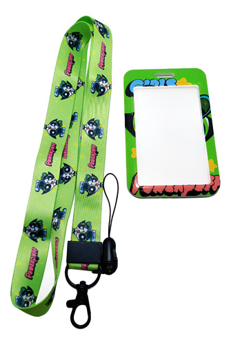 Portagafete Credencial Con Lanyard Las Chicas Superpoderosas Bellota