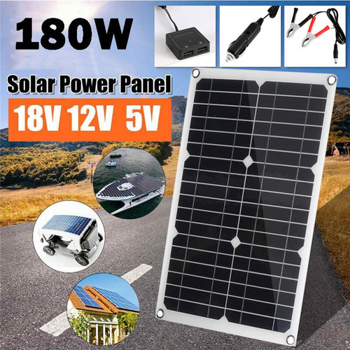 Cargador De Batería 100 Watt 12 Volt Sistema Fuera De 7 7
