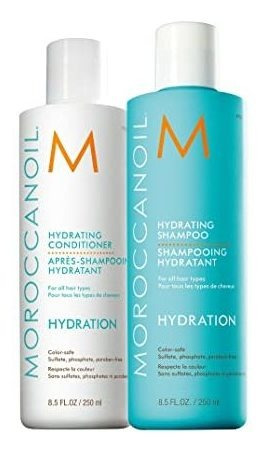 Imagen 1 de 1 de Pack Moroccanoil Shampoo Y Acondicionador Hidratante 250 Ml.