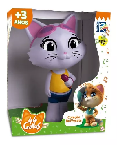 Boneco Gatinho Lampo Desenho 44 Gatos Discovery Kids 30cm - Samba Toys -  Bonecos - Magazine Luiza