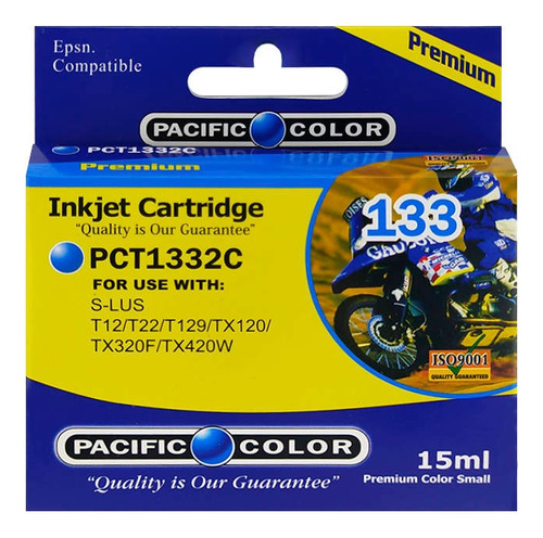 Tinta Alternativa Pacific Color 133 Cyan 15 Ml