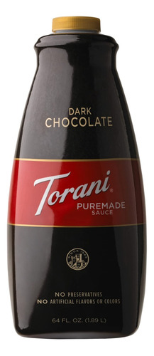 Torani Salsa De Chocolate Oscuro 1.89 L