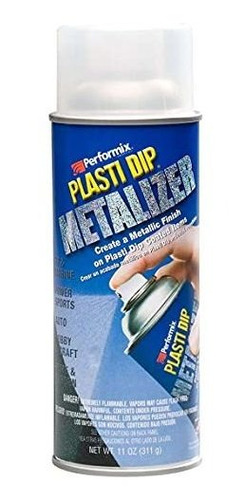 Performix 11210 Plasti Dip Reforzador De Plata Metalizer Aer
