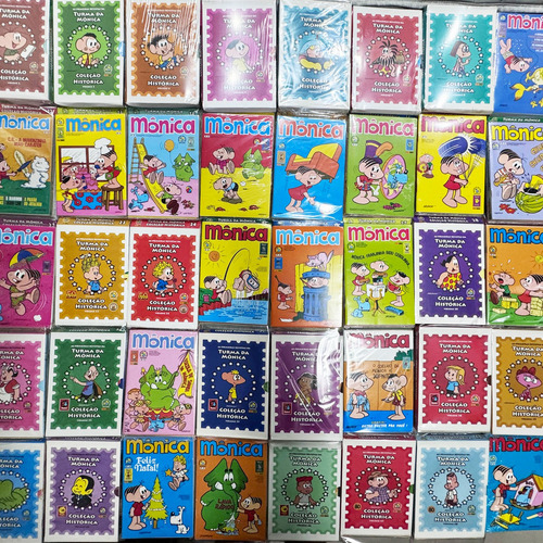 Turma Da Mônica Coleção Histórica (coleção Completa Com 50 Boxes - Sendo 23 Lacrados)