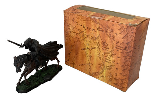 Miniatura Senhor Dos Anéis Nazgul Montado À Cavalo Ed Esp 5