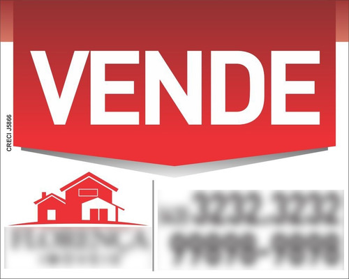Imagem 4 de 4 de Placa Imobiliária - Aluga Ou Vende - 50 Unidades - 40x50cm