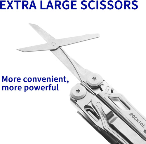 Multitool Pliers, 22 In 1 Stainless Steel Multi Tool
