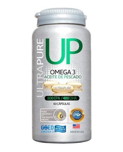 Omega 3 Up Ultrapure, 800 Epa/ 400 Dha (60 Caps)