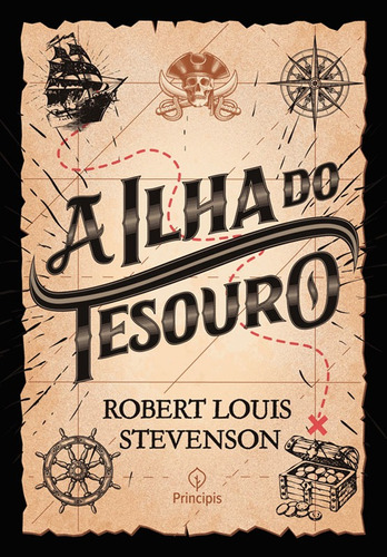 Imagem 1 de 2 de A ilha do tesouro, de Louis Stevenson, Robert. Ciranda Cultural Editora E Distribuidora Ltda., capa mole em português, 2019