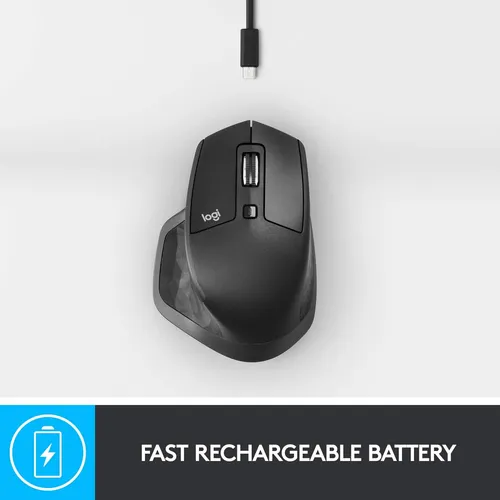 Mouse Logitech Mx Master 2s Inalámbrico Y Ergonómico
