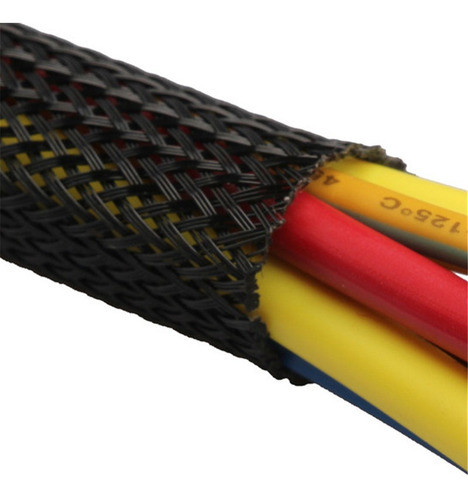 Imagen 2 de 4 de Nylon Malla Cubre Cables 30mm X1mt Impresora 3d Reprap Prusa