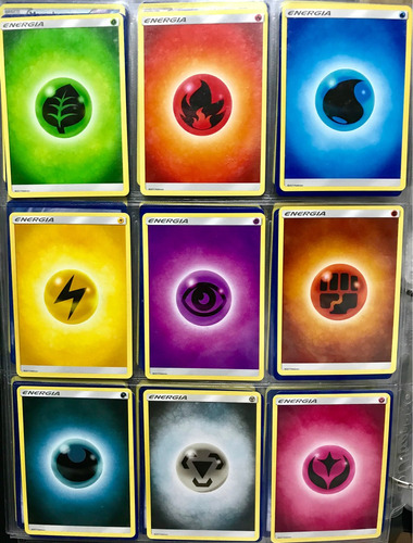 Pokemon - Pacote De Energias (40 Unidades) - Escolha!