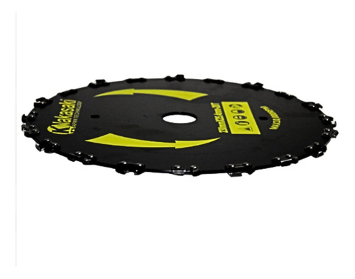 Disco Com Corrente Tipo Motosserra Para Roçadeira - 230mm