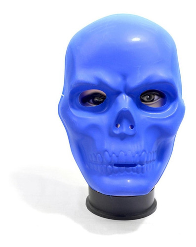 Careta Calavera Fluo Halloween Disfraz