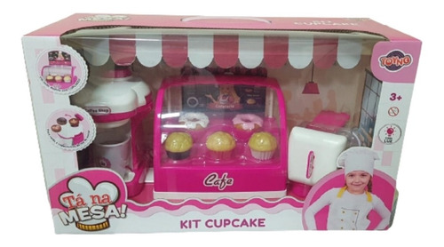 Brinquedo Tá Na Mesa Kit Cupcake Com Luz Da Toyng 43768