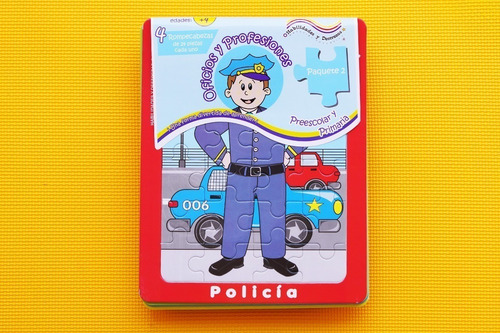 Juego Rompecabezas Oficios/profesiones Didáctico Aprendizaje