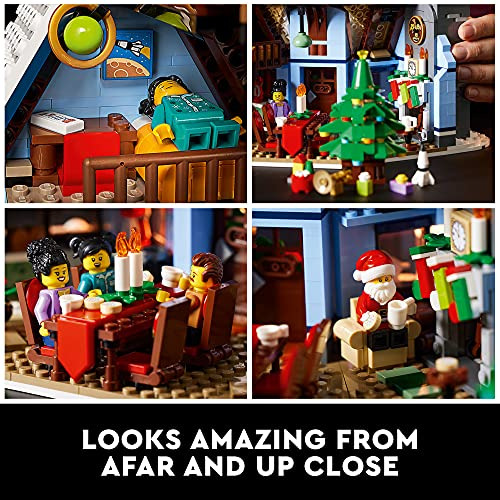 Set De Construcción Lego Icons Santas Visit 10293 Para Adult