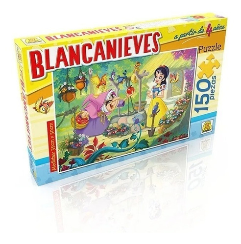 Puzzle Blancanieves 150 Piezas Implas En Casa Valente 