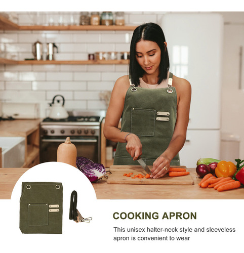 Delantal De Trabajo, Delantal De Algodón Para Hombre, Ropa D