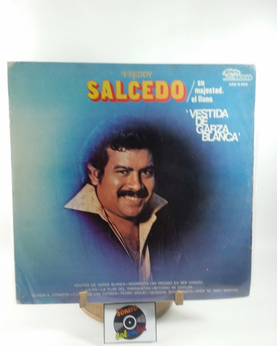 Lp Vinyl Freddy Salcedo   - Sonero Colombia