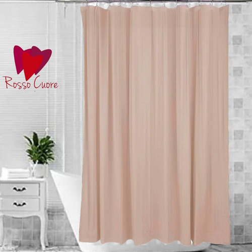 Imagen 3 de 7 de Protector Cortina De Baño Pvc Grueso Antihongos Con 2 Imanes