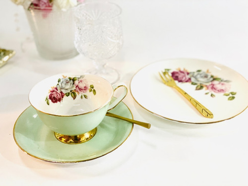 Alquiler De Vajilla Premium Y Vintage Te- Tea Party - Candy