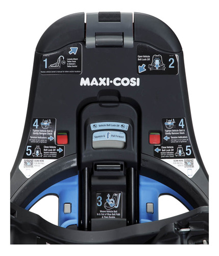 Silla De Auto Convertible Emme 360° Midnight Black Maxi Cosi Negro