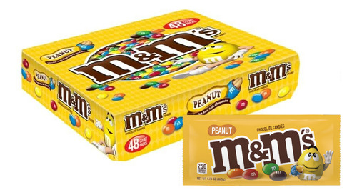 Chocolate Rellenos De Maní M&ms X48 U - Kg