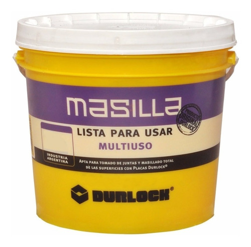 Masilla Lpu Multiuso Lista Para Usar Durlock 18 Kg Vagol