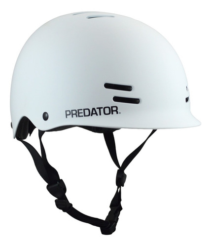 Casco Skate Patines Longboard Predator Fr7 Certificado White