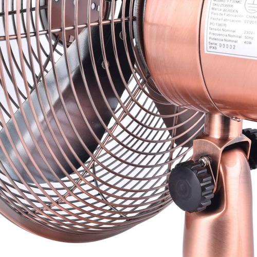 Ventilador De Mesa 12 Retro Afj