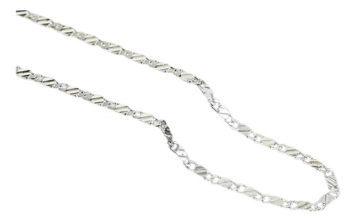 Cadena Collar Plata Ley 925 3mm Hombre Mujer 75 Cm Joyería