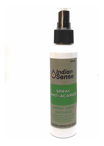 Imagen 1 de 2 de Spray Anti Acaros Para Colchon, Cortinas Etc  Natural 100%
