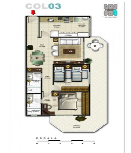 Imagem 4 de 7 de Apartamento Em Cabo Frio - 2042005089 - 32010126