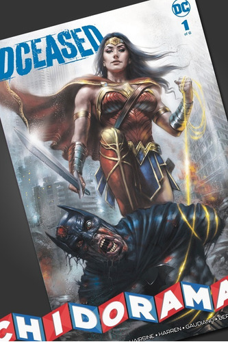 Comic - Dceased #1 Parrillo Variant Wonder Woman Batman