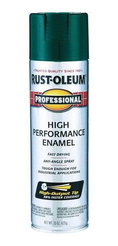 Rust-oleum Profesional Hunter Verde Aerosol Pintura 15