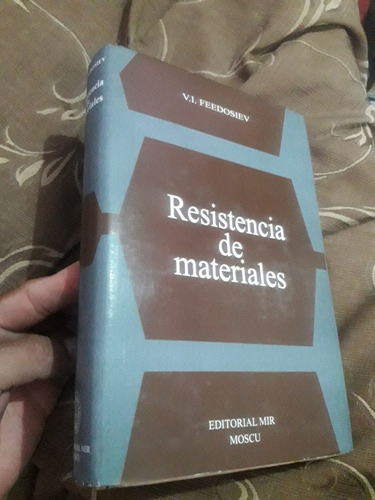 Libros Mir Resistencia De Materiales Feodosiev (Usado)