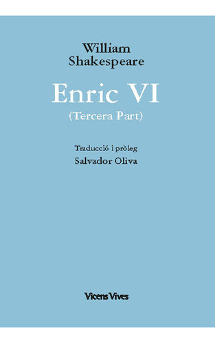 Enric Vi (tercera Part) (libro Original)