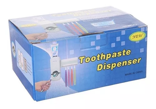 Dispenser dentrifico y organizador cepillos dientes