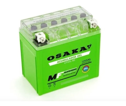 Imagen 1 de 1 de Bateria Acumulador Osaka De Gel Moto Ytx5l-bs Calidad