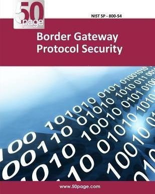 Border Gateway Protocol Security - Nist (paperback)
