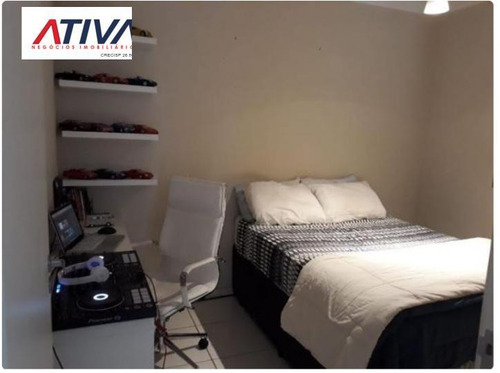 Imagem 5 de 8 de Bom Apto - Z. Leste -(j. Americano), Cond. Fechado, 2 Dorm, Elevador, Lazer - Apja46