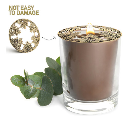 Cover Topper Para Velas Perfumadas, Tapa, Tarro, Velas, Deco
